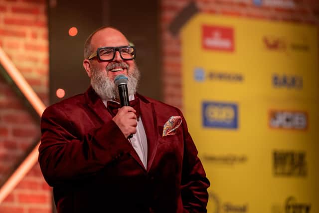 The 2025 On The Tools Awards Host, Justin Moorhouse