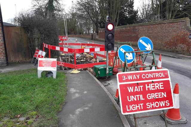 Motorists are being told to expect disruption due to the works in Fishtoft Road, Boston.