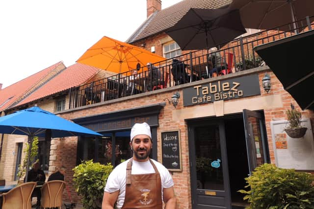 Mesut Palabiyik outside Tablez Bistro. (Archive photo).