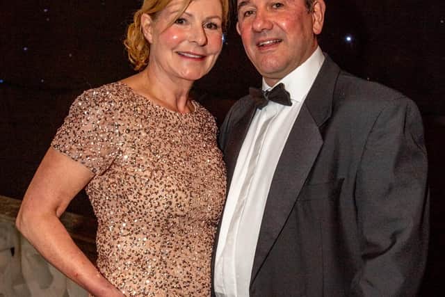 Karen and Ian Auker at the ball.
