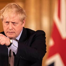 Prime Minister Boris Johnson gives a press conference on the ongoing situation with the coronavirus pandemic with chief medical officer Chris Whitty and Chief scientific officer Sir Patrick Vallance in Downing Street after he had taken part in the government's COBRA meeting on March 16 (Photo: Richard Pohle - WPA Pool/Getty Images)
