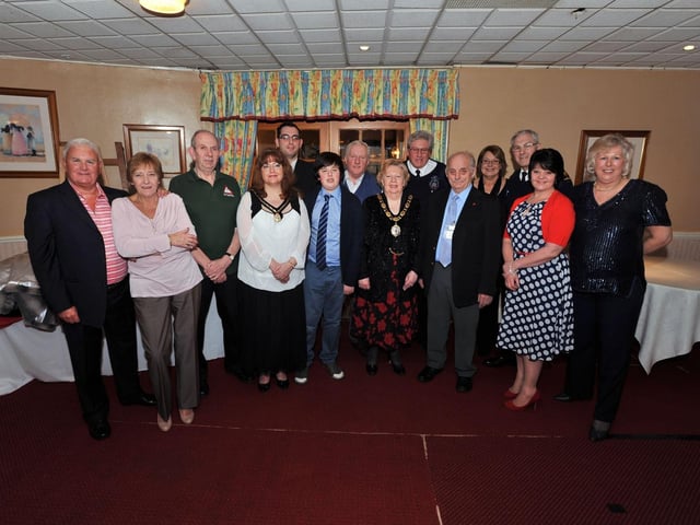 The annual Community Spirit presentation evening at The Grange and Links Hotel, Sutton on Sea, 10 years ago where £4,500 was presented to worthy causes.