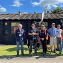 Metheringham Airfield Visitor Centre volunteers.
