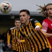 Boston United came from behind twice to get a point against Scarborough Athletic. Pic by  Russell Dossett.