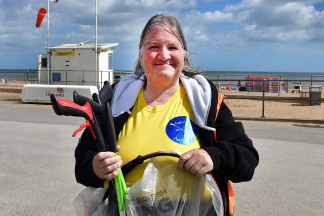 Sutton on Sea Beachcare founder and organizer Lianne Havell.
