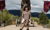 In the first episode of The Celebrity Traitors, Claudia Winkleman wears this beautiful Chloe jacket (£2,125, Harveynichols.co.uk) and blouse. CREDIT: BBC/Studio Lambert/Euan Cherry