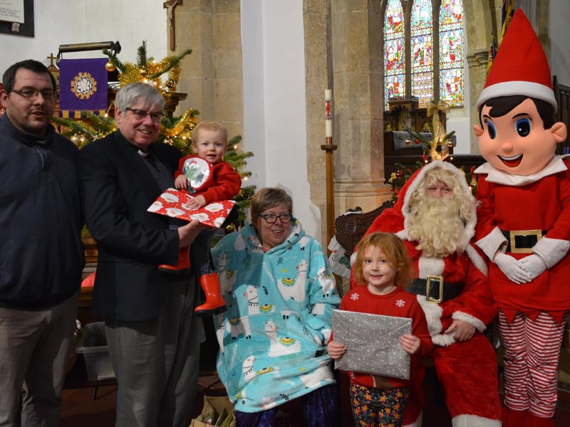 Christmas is all about family, as the Robinsons showed