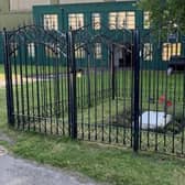 The grave at RAF Scampton