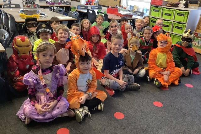 Year 1 at Grimoldby School.
