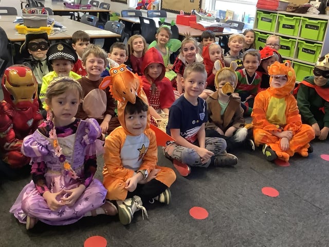 Year 1 at Grimoldby School.