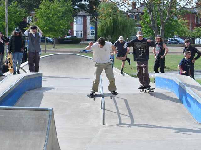 More grinding action.