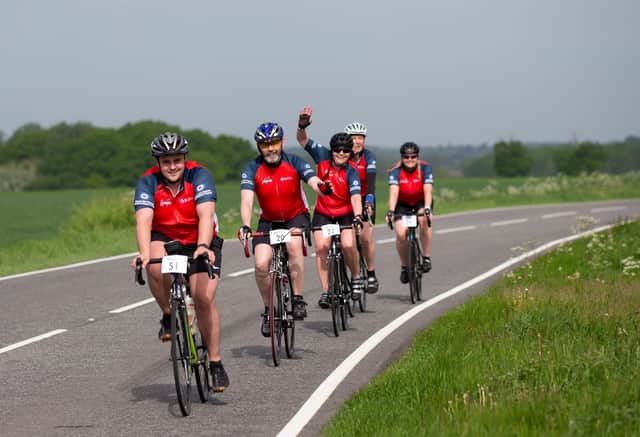 Participants of the Dambusters Ride 2022.