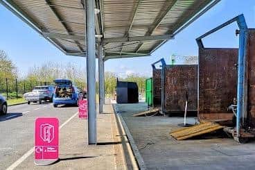 The household waste recycling centre on Kirkby Lane in Tattershall Thorpe. (PHOTO BY: Google Maps)