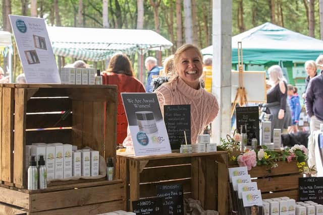 Last year's Artisan market at Stourton.