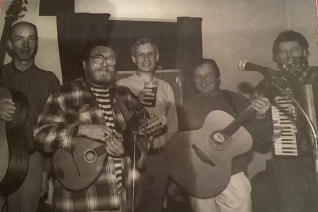 Boston Folk Orchestra in the 1970s.