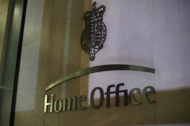 The sign outside the Home Office in Westminster, London, following the resignation of Amber Rudd who resigned as Home Secretary amid claims she misled Parliament over targets for removing illegal migrants.