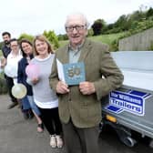 Front to back, Bevis Scott, Kay Scott, Michelle Harper, Claire Scott and Jack Harper