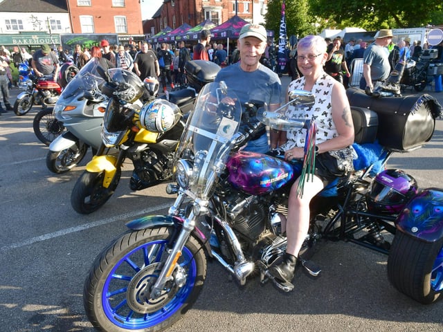 Cindy Pipe and Andy Adnitt, of Deeping St Nicholas.