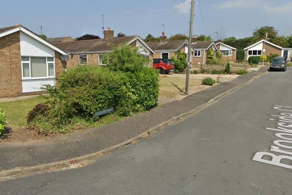 Brookside Close in Ancaster - police were called after a homeowner found human remains while excavating. Photo: Google Streetview