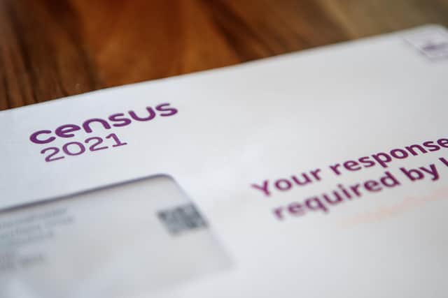 A Census 2021 envelope ahead of all households being asked to complete the census ahead of Census Day on Sunday. Picture date: Saturday March 20, 2021.