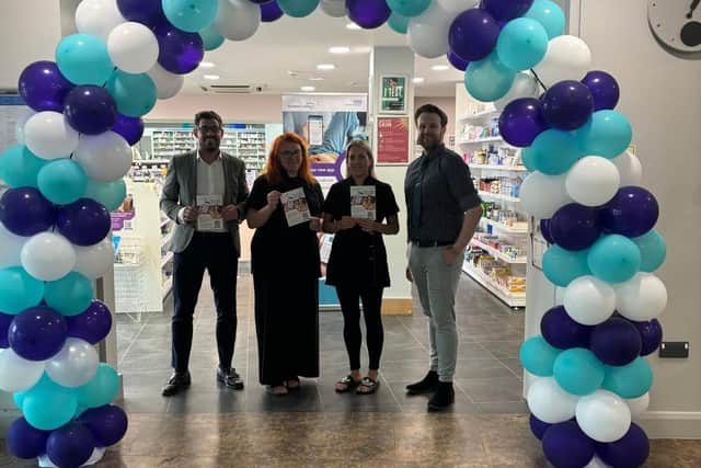 Pharmacy Wise and Charac celebrate the launch of the new pharmacy app