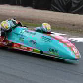 Todd Ellis and Emmanuelle Clement in action at Oulton Park. Photo: Dave Yeomans.