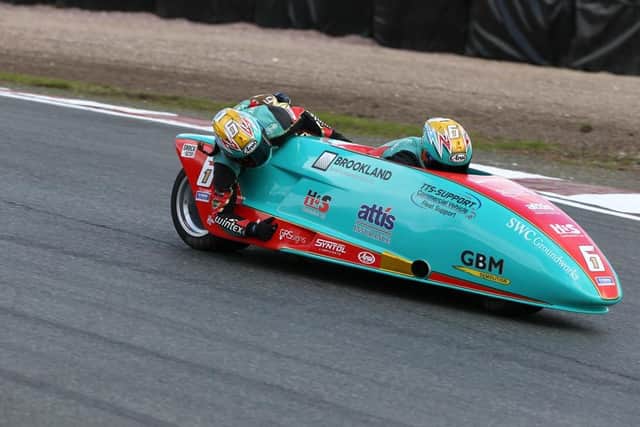 Todd Ellis and Emmanuelle Clement in action at Oulton Park. Photo: Dave Yeomans.