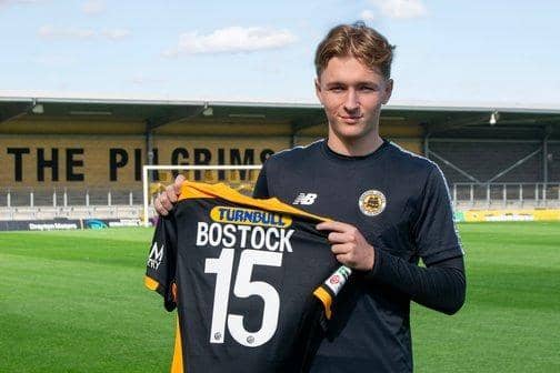 Ollie Bostock - on loan at Boston.
