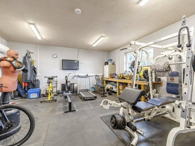The gym.