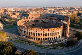 The Colosseum in Rome features on Google Arts & Culture. Picture: ELIO CASTORIA/AFP via Getty Images.