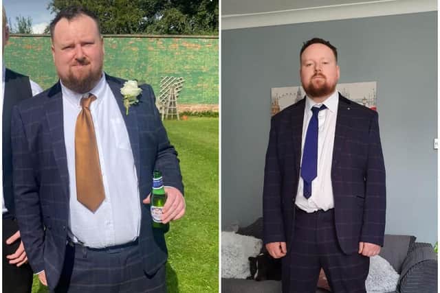 David Morrish was 20 stone before he joined Slimming World