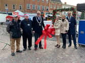 A special ribbon cutting was carried out by Mayor of Gainsborough Pat O’Connor and chairman of West Lindsey District Council, Coun Angela Lawrence