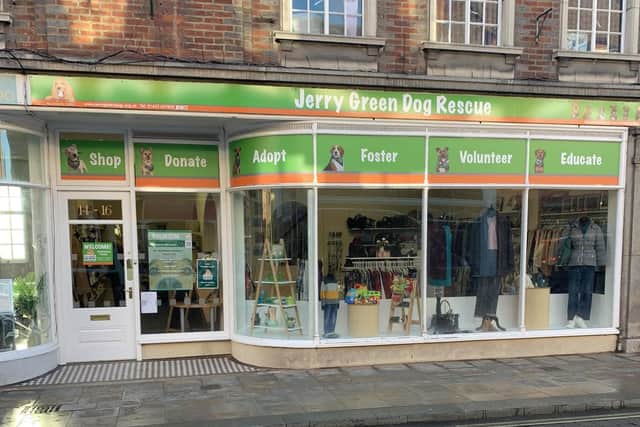 Jerry Green Dog Rescue has opened a new charity shop in Gainsborough