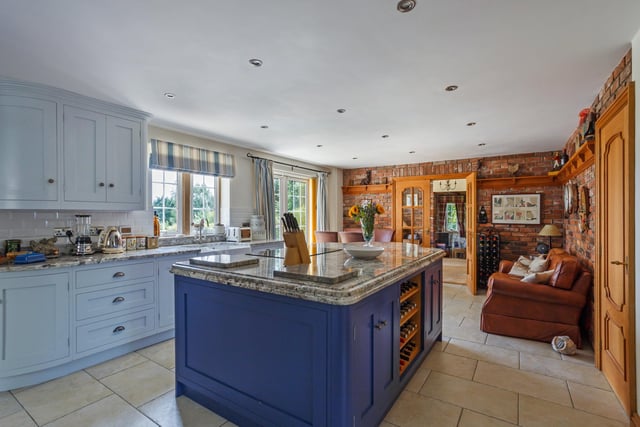 The kitchen/breakfast room.