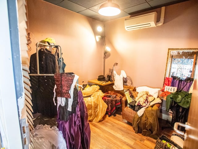 A typical steampunk's dressing room!