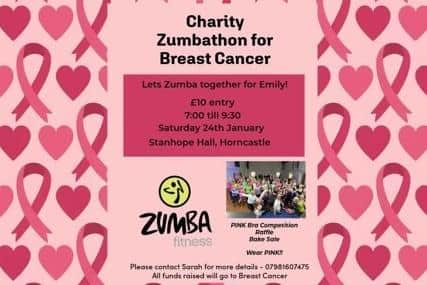 The charity Zumbathon.
