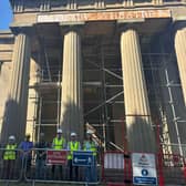 Spilsby Sessions House Project Team along with the Historic England Team.