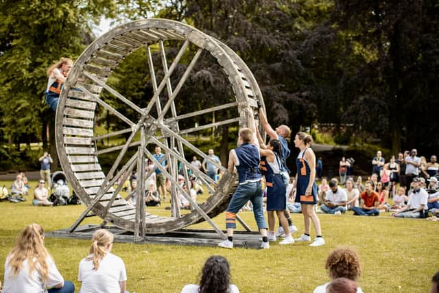 The Giant Wheel by Autin Dance Theatre will be coming to RiverLight. Photo: Paulina Ozynska