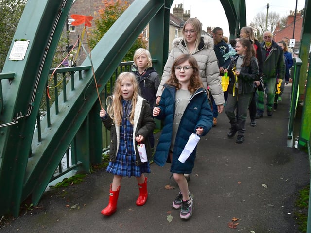 Lantern Parade along the River Slea.