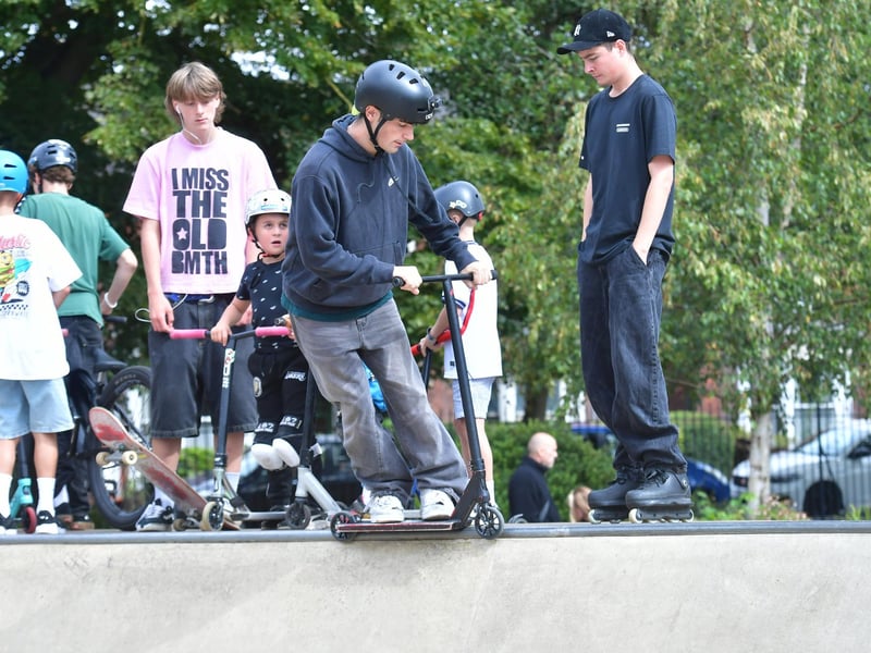 Jay Sweet in action.