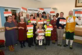 The winners of the Sleaford Town Awards.