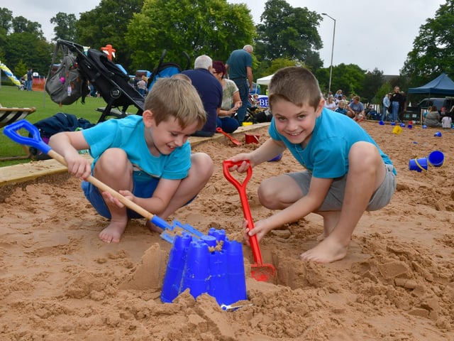 Harry Dewards and Jake Barnes, both aged eight, of Kirton.