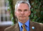 "We are ending the year with the uncertainty of difficult financial times," says County Council Leader Martin Hill.