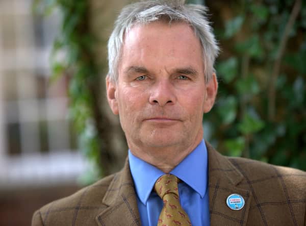 "We are ending the year with the uncertainty of difficult financial times," says County Council Leader Martin Hill.
