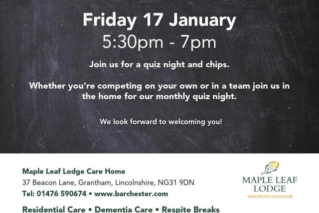 Quiz Night Invite