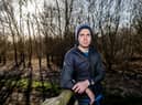 Andy Bond of the Woodland Trust at Banovallum Carr woods.