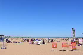 Central beach in Skegness has been awarded Blue Flag status.