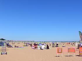 Central beach in Skegness has been awarded Blue Flag status.