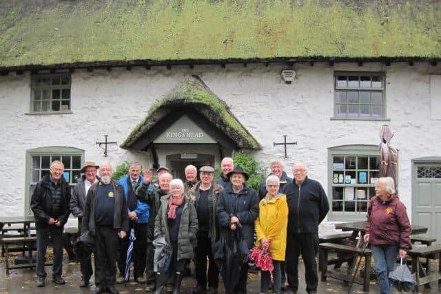Rotarians find out about The Kings Head