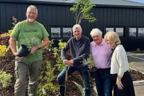 Left to right: Martin Woods, Chris Snell, David Haith and Rachael Haith.